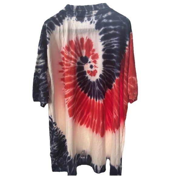 Polo‎ Ralph Lauren Polo 4X T America Tie Dye Polo Shirt Big And Tall NWT New - Picture 10 of 11